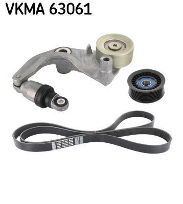 Kit de courroie d'accessoire (Courroie d’alternateur) SKF VKMA 63061